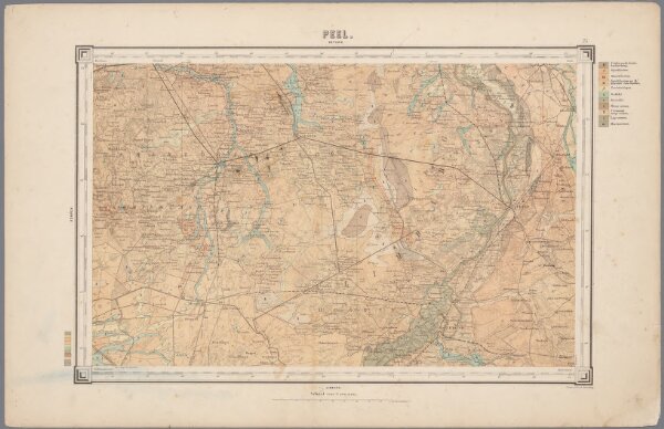 23. Peel, uit: Geologische kaart van Nederland / door W.C.H. Staring ; bew. aan de Topographische Inrichting