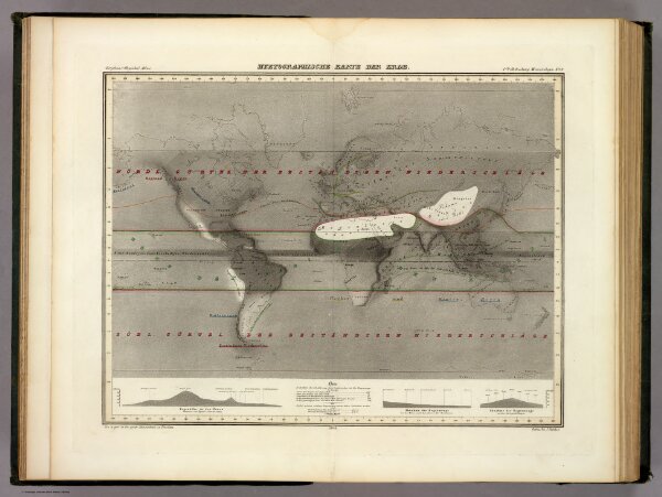 Hyetographische Karte der Erde.